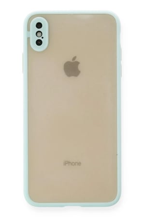 Newface Apple iPhone X Kılıf Montreal Silikon Kapak - Turkuaz