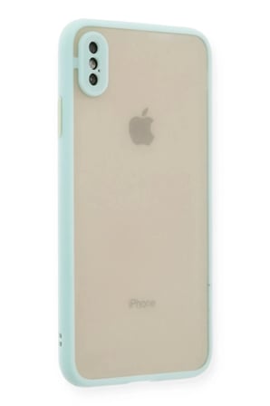 Newface Apple iPhone X Kılıf Montreal Silikon Kapak - Turkuaz