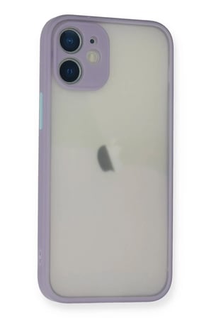Newface Apple iPhone 11 Pro Max Kılıf Montreal Silikon Kapak - Mor