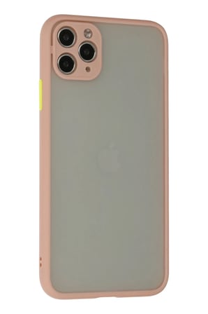 Newface Apple iPhone 12 Pro Max Kılıf Montreal Silikon Kapak - Pembe