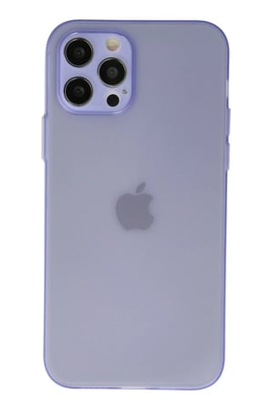 Newface Apple iPhone 12 Pro Max Kılıf Puma Silikon - Mor