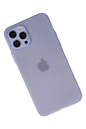 Newface Apple iPhone 12 Pro Max Kılıf Puma Silikon - Mor