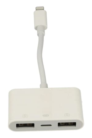 Newface APR23 Iphone Otg 3in1 - Beyaz