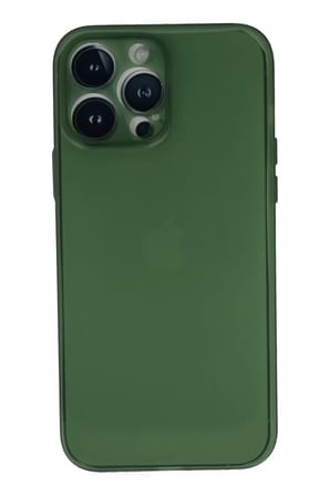 Newface Apple iPhone 13 Pro Kılıf PP Ultra İnce Kapak - Yeşil
