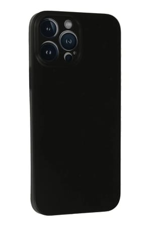 Newface Apple iPhone 13 Pro Max Kılıf PP Ultra İnce Kapak - Siyah