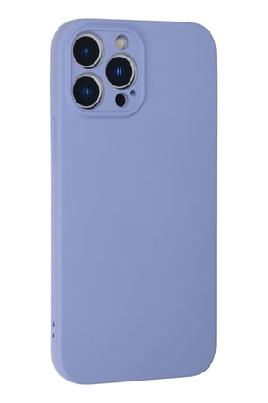 Newface Apple iPhone 13 Pro Kılıf Nano içi Kadife Silikon - Lila
