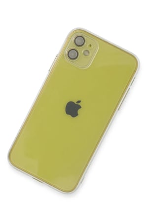 Newface Apple iPhone 12 Kılıf Fly Lens Silikon - Şeffaf