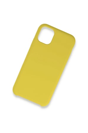 Newface Apple iPhone 11 Pro Kılıf Lansman Legant Silikon - Sarı