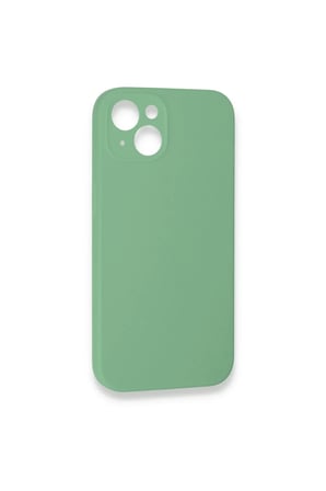 Newface Apple iPhone 13 Mini Kılıf Lansman Legant Silikon - Yeşil