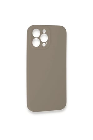 Newface Apple iPhone 13 Pro Kılıf Lansman Legant Silikon - Bej
