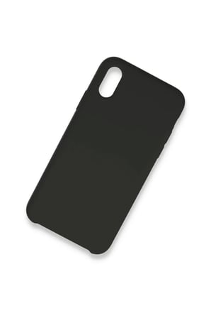 Newface Apple iPhone XS Max Kılıf Lansman Legant Silikon - Siyah