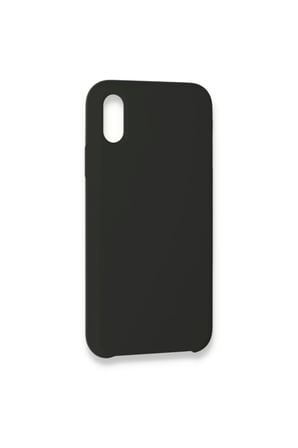 Newface Apple iPhone XS Max Kılıf Lansman Legant Silikon - Siyah