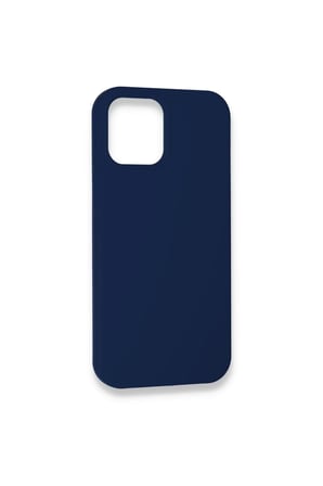Newface Apple iPhone 12 Pro Kılıf Lansman Legant Silikon - Lacivert