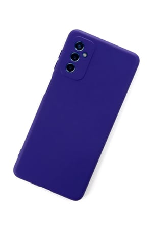 Newface Samsung Galaxy M52 5G Kılıf Nano içi Kadife Silikon - Mor