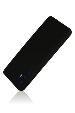 Newface Oppo Reno 6 Kılıf Nano içi Kadife Silikon - Siyah
