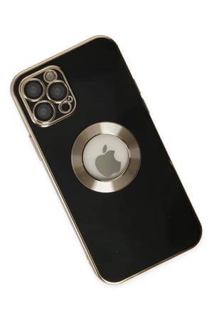 Newface Apple iPhone 12 Pro Kılıf Store Silikon - Siyah