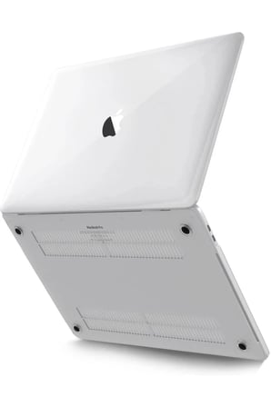 Newface Apple Macbook Pro 16.2 2021 Macbook Buzlu Kapak - Şeffaf