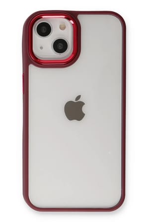 Newface Apple iPhone 14 Plus Kılıf Dora Kapak - Kırmızı
