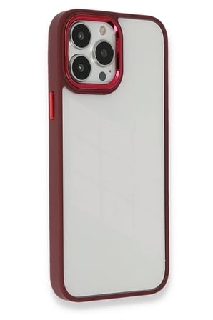 Newface Apple iPhone 14 Pro Kılıf Dora Kapak - Kırmızı