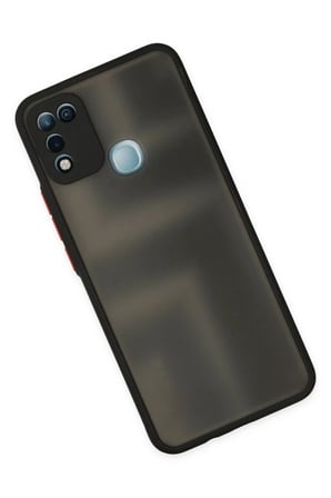 Newface İnfinix Hot 10 Play Kılıf Montreal Silikon Kapak - Siyah