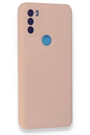 Newface General Mobile GM 21 Plus Kılıf Nano içi Kadife Silikon - Pudra