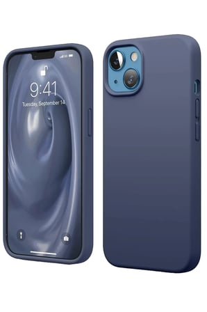 Newface Apple iPhone 14 Kılıf First Silikon - Lacivert