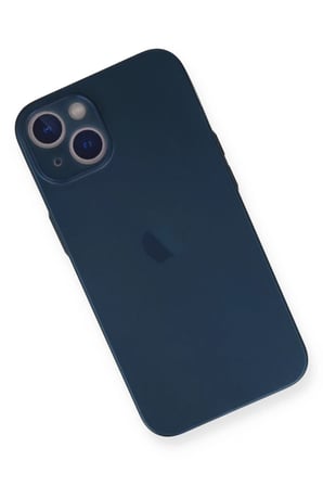 Newface Apple iPhone 14 Plus Kılıf PP Ultra İnce Kapak - Mavi