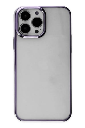 Newface Apple iPhone 14 Pro Kılıf Element Silikon - Mor