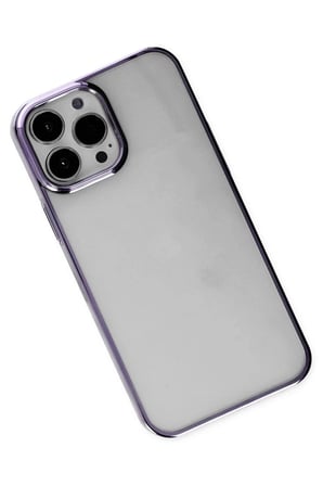 Newface Apple iPhone 14 Pro Kılıf Element Silikon - Mor