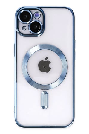 Newface Apple iPhone 14 Kılıf Kross Magneticsafe Kapak - Sierra Blue