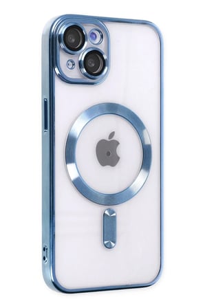 Newface Apple iPhone 14 Kılıf Kross Magneticsafe Kapak - Sierra Blue