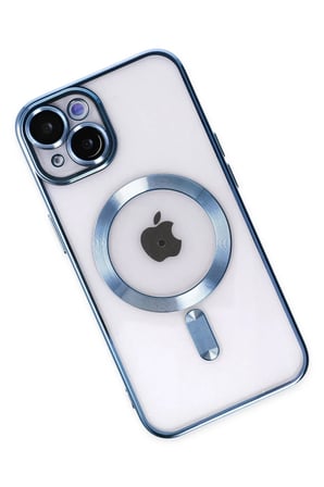 Newface Apple iPhone 14 Kılıf Kross Magneticsafe Kapak - Sierra Blue
