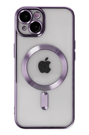Newface Apple iPhone 14 Kılıf Kross Magneticsafe Kapak - Mor