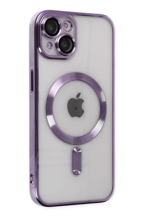 Newface Apple iPhone 14 Kılıf Kross Magneticsafe Kapak - Mor