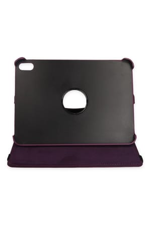 Newface Apple iPad 2022 10.9 (10.nesil) Kılıf 360 Tablet Deri Kılıf - Mürdüm