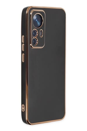 Newface Xiaomi Mi 12T Pro Kılıf Volet Silikon - Siyah