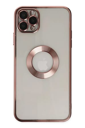 Newface Apple iPhone 11 Pro Kılıf Slot Silikon - Rose Gold