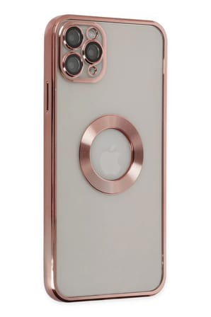 Newface Apple iPhone 11 Pro Kılıf Slot Silikon - Rose Gold
