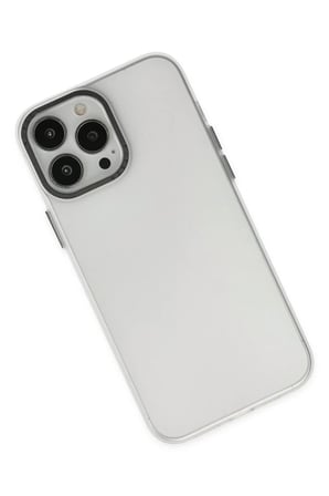 Newface Apple iPhone 14 Pro Kılıf Modos Metal Kapak - Şeffaf
