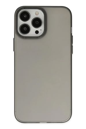 Newface Apple iPhone 14 Pro Max Kılıf Modos Metal Kapak - Siyah