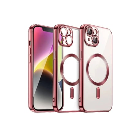 Newface Apple iPhone 13 Kılıf Kross Magneticsafe Kapak - Kırmızı