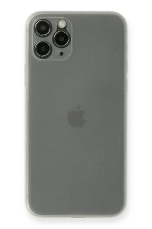 Newface Apple iPhone 11 Pro Kılıf PP Ultra İnce Kapak - Beyaz