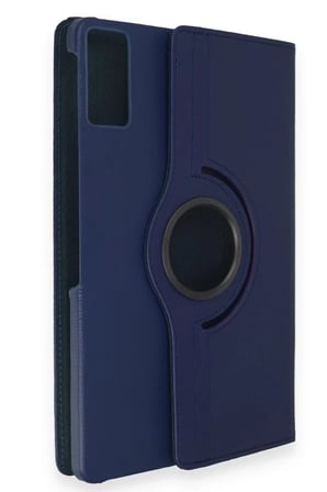 Newface Lenovo Tab M8 Kılıf 360 Tablet Deri Kılıf - Lacivert