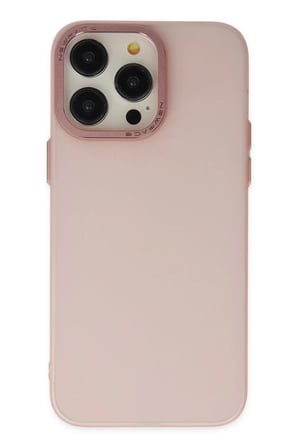 Newface Apple iPhone 14 Pro Kılıf Modos Metal Kapak - Pembe