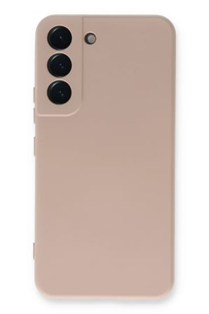 Newface Samsung Galaxy S23 Kılıf Nano içi Kadife Silikon - Pudra