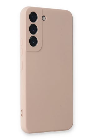 Newface Samsung Galaxy S23 Plus Kılıf Nano içi Kadife Silikon - Pudra