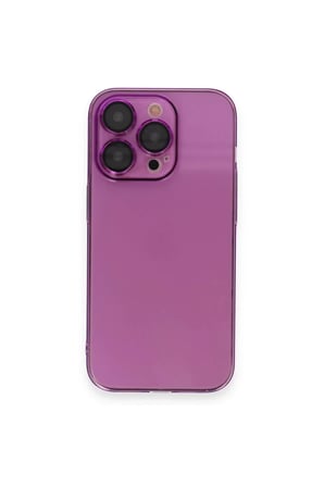Newface Apple iPhone 13 Pro Kılıf Armada Lensli Kapak - Mor