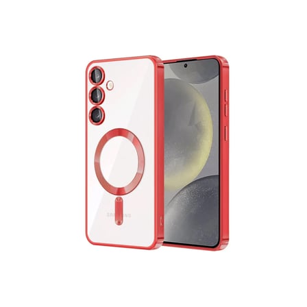 Newface Samsung Galaxy S23 Plus Kılıf Kross Magneticsafe Kapak - Kırmızı