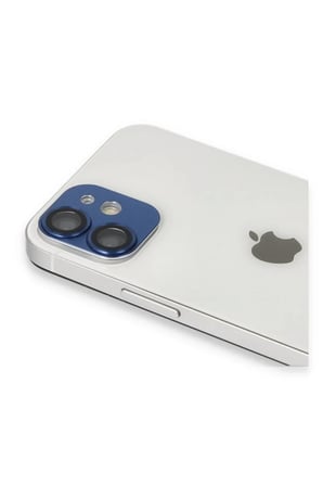 Newface Apple iPhone 11 Pers Alüminyum Kamera Lens - Lacivert