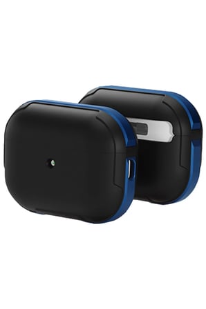 Movenchy Apple Airpods Pro 2 (2.nesil) MO-A8 Armor Kılıf - Lacivert